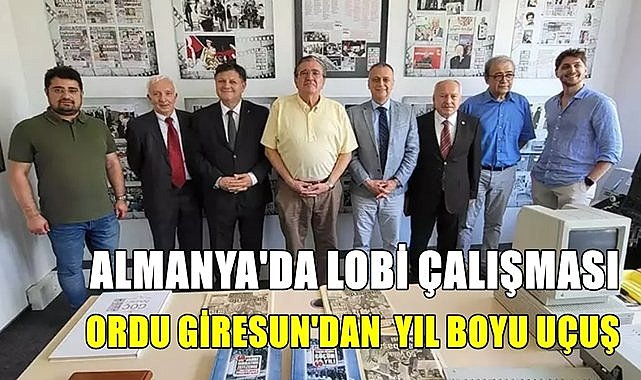 Ordu Giresun&#039;dan Almanya&#039;ya 52 hafta uçuş isteği