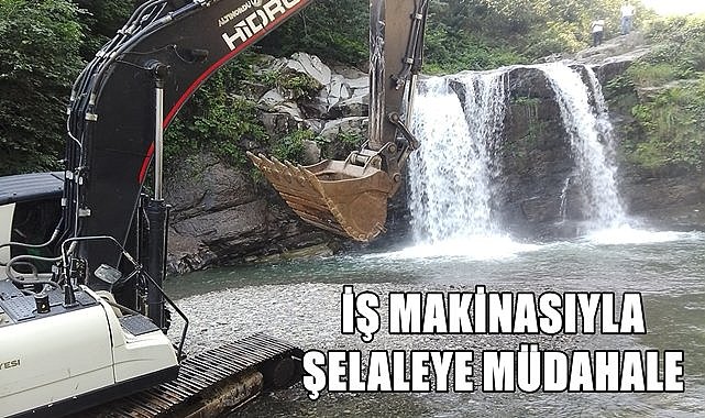 Ordu&#039;nun en ünlü şelalesi Ciseli Şelalesi&#039;nde yüzmek yasaklandı!