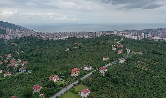 Ordu&#039;nun O mahallesine ömürlük yol yapıldı