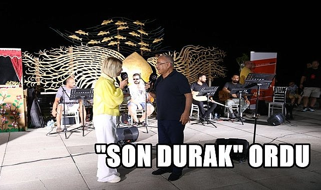 TRT FM &quot;Son Durak&quot; programıyla Ordu&#039;da