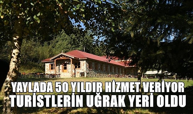 Yayladaki 50 yıllık Ertaş Alabalık Çiftliği turistlerin uğrak yeri oldu