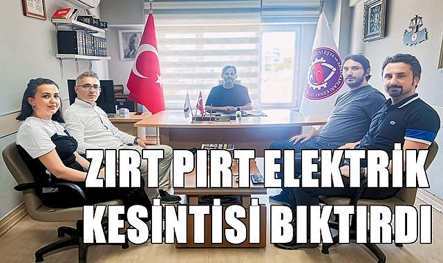 Zırt pırt elektrik kesintisi esnafı bezdirdi!