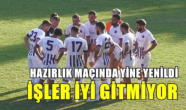 52 Orduspor hazırlık maçlarında zevk vermedi; Yine kaybetti