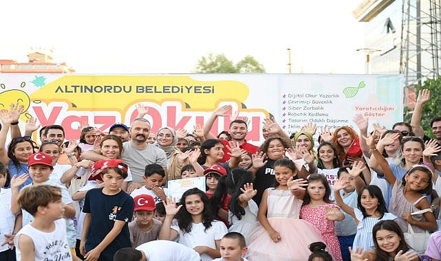 Altınordu Yaz Okulu&#039;nda muhteşem final