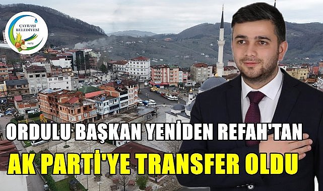 Çaybaşı Belediye Başkanı Mesut Karayiğit AK Parti&#039;ye transfer oldu! Mesut Karayiğit kimdir?
