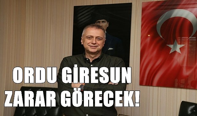 Havalimanının kapanması Ordu ve Giresun&#039;a ciddi zarar verecektir!