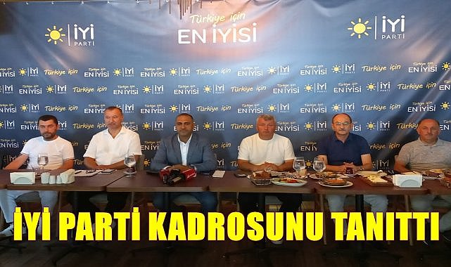 İYİ Parti Ordu Yönetimini tanıttı!