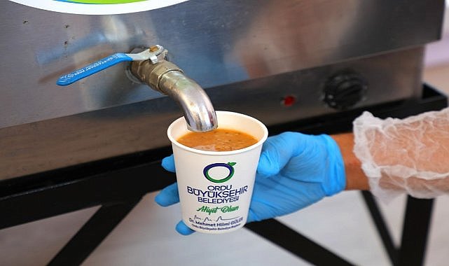 Ordu Büyükşehir Belediyesi&#039;nden hastanelerde Çorba İkramı Başladı