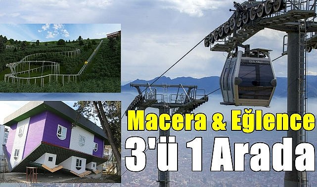 Ordu&#039;da Macera ve Eğlence; Teleferik, Ters Ev ve Dağ Kızağı