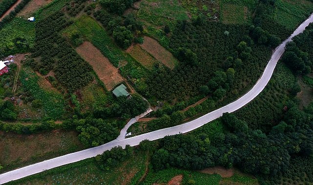 Ordu&#039;nun O ilçesinde beton yol sevinci yaşanıyor