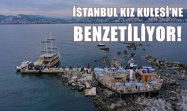 Ordu&#039;nun yeni turizm rotası; Fatsa Kalesi İstanbul Kız Kulesi&#039;ne benzetiliyor!