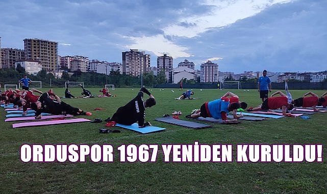 Orduspor 1967 yeniden kuruldu! Turgutluspor Ordu&#039;ya taşındı