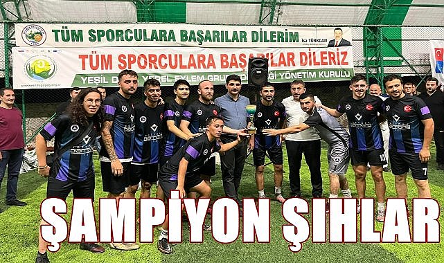 Ulubey&#039;de turnuvanın şampiyonu Şıhlar oldu