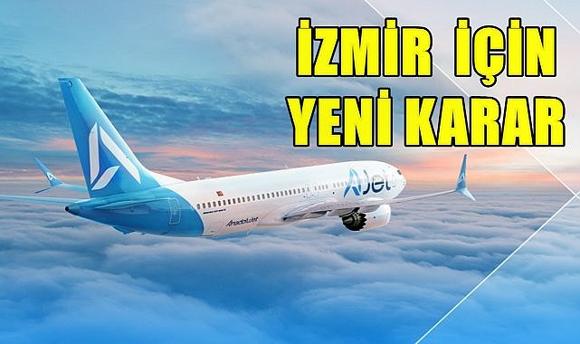 A Jet Ordu Giresun&#039;dan İzmir Uçuşlarının Gününü Değiştirdi