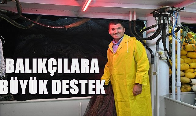 Altınordu&#039;dan Balıkçılara Büyük Destek!