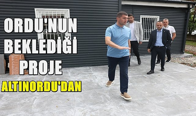 Altınordu&#039;nun Beklediği Proje; Emeklihane  Projesi Yüzde 80 Tamamlandı