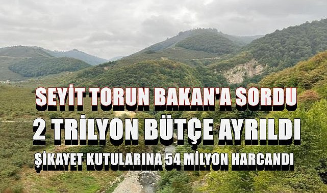 Bolaman Havzası Projesi&#039;nde Neler Oluyor? Şikayet Kutularına 54 Milyon Lira Ödenmiş