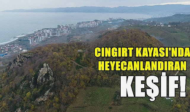 Cıngırt Kayası&#039;nda Heyecanlandıran Keşif; Bir Ucu Denize Açılıyor!