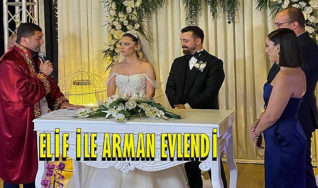 Elif Şen ile Arman Şensoy Mutluluğa &quot;Evet&quot; Dedi