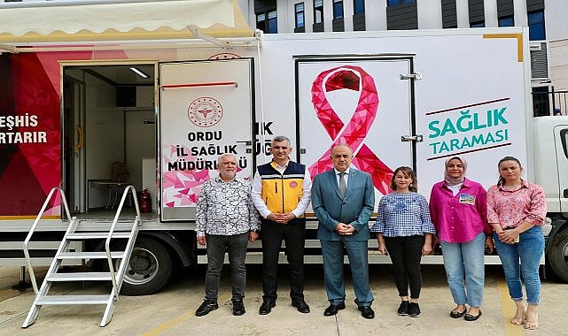 Hayırsever İş İnsanı İsmail Kuşgöz, Ordu&#039;ya Kanser Tarama Aracı Gönderdi