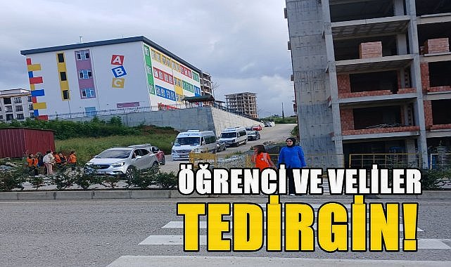 Karşıyaka Ortaokulu&#039;nda Öğrenci ve Veliler Tedirgin; Acil Önlem Alınmalı!