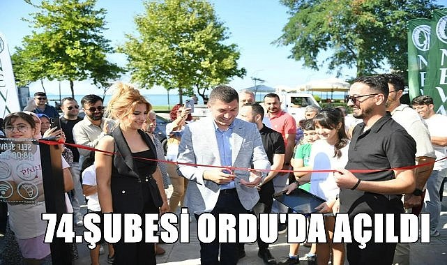 Nevada Coffee 74. Şubesini Ordu'da Görkemli Törenle Açtı