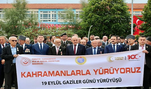 Ordu&#039;da 19 Eylül Gaziler Günü Coşkuyla Kutlandı