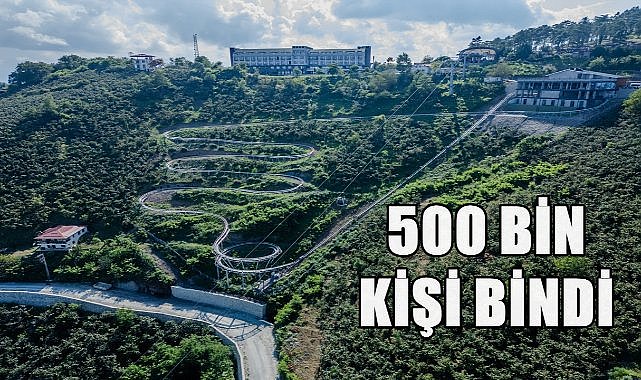 Ordu&#039;da Turizmin Yeni Adresi Dağ Kızağı Oldu; 5 Ayda 500 Bin Kişi Kullandı