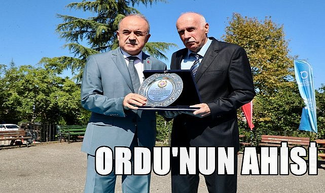 Ordu&#039;da Yılın Ahisi Ali Kılınç Ödülünü Aldı