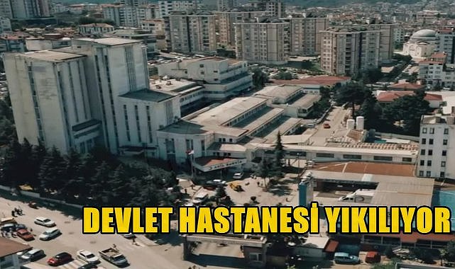 Ordu Devlet Hastanesi Yıkılıyor; Yıkım Tarihi Belli Oldu