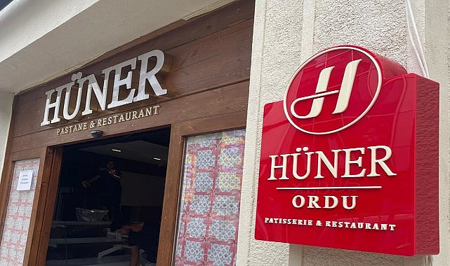 Ordu&#039;nun Ünlü Pastanesi Hüner, Tarihi Binada Hizmet Vermeye Başlıyor