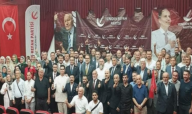 Yeniden Refah Partisi Ordu İl Divan Toplantısı Coşkuyla Gerçekleşti