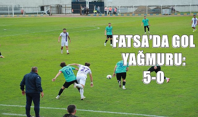 Fatsa Belediyespor Türk metal 1963&#039;e Patladı; 5-0