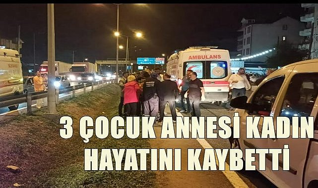 Ordu Bolaman'da Trafik Kazasında 3 Çocuk Annesi Nadire Karaca Hayatını Kaybetti