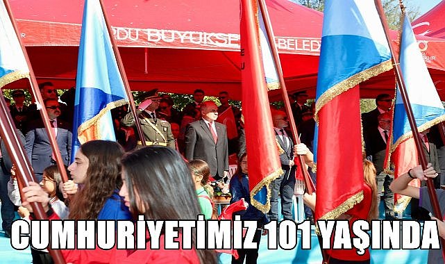 Ordu&#039;da Cumhuriyet Bayramı&#039;nın 101.Yıldönümü Coşkuyla Kutlandı