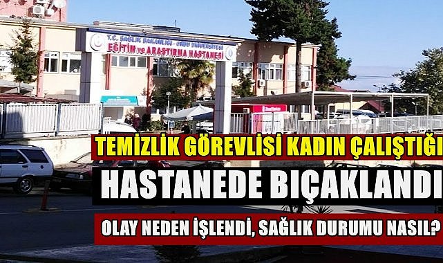 Ordu Eğitim ve Araştırma Hastanesi&#039;nde Özel Güvenlikçi, Temizlikçi Görevlisini Yaraladı