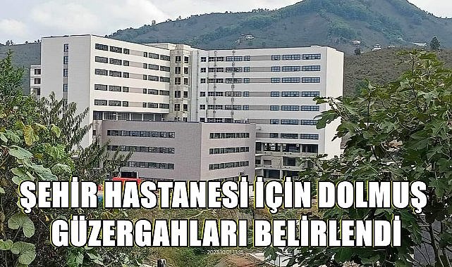 Ordu Şehir Hastanesi İçin Dolmuş Güzergahları Belirlendi