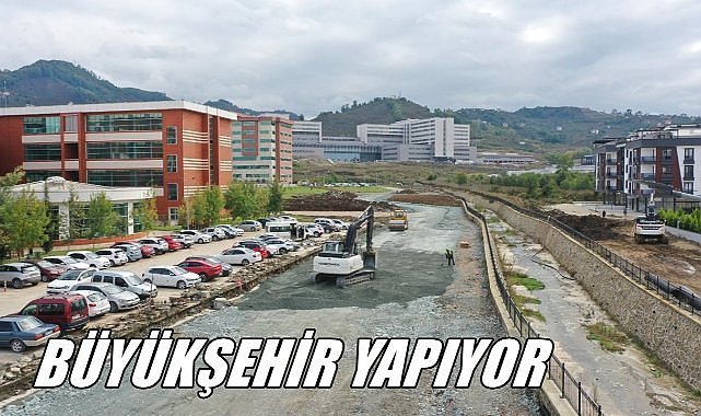 Ordu Şehir Hastanesi&#039;nin  Yolları Yapılıyor