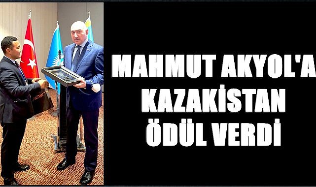 Ordulu İş İnsanı Mahmut Akyol&#039;a Kazakistan&#039;dan Ödül