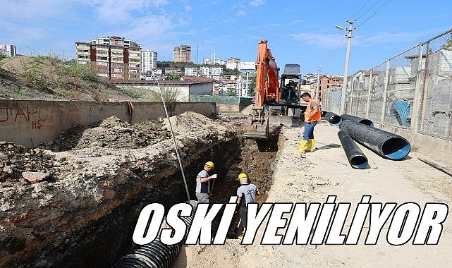 OSKİ&#039;den Fatsa Kurtuluş Mahallesi&#039;nde Altyapı Çalışması
