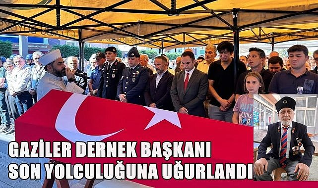 Perşembe Muharip Gaziler Dernek Başkanı Mehmet Köroğlu Son Yolculuğuna Uğurlandı