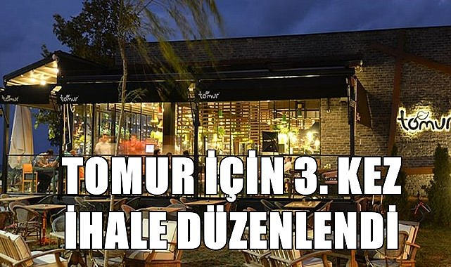 Tomur Kafe İçin 3. Kez İhale Düzenlendi