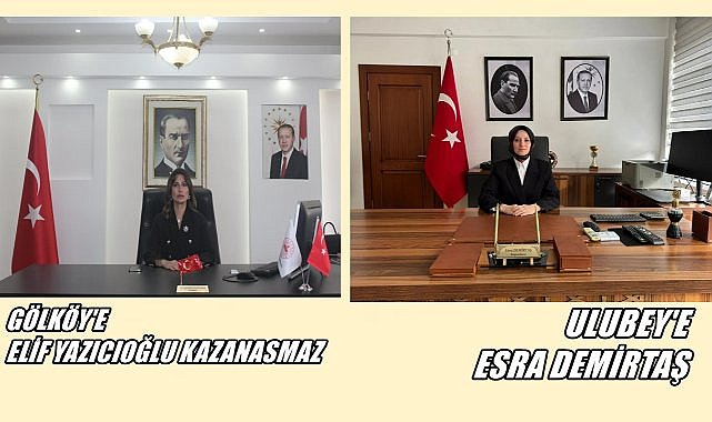 Ulubey&#039;e Esra Demirtaş, Gölköy&#039;e Elif Yazıcıoğlu Kazanasmaz Atandı