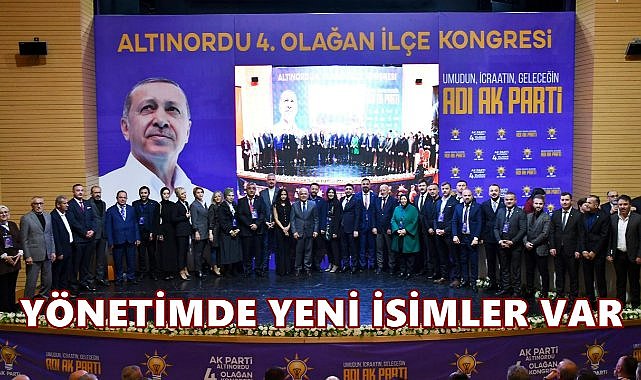 AK Parti Altınordu İlçe Yönetimi Belli Oldu