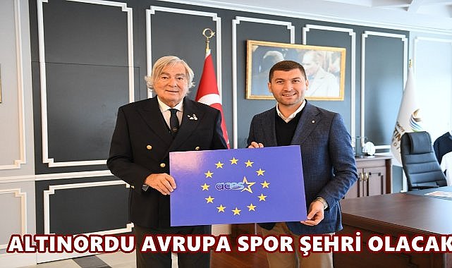 Altınordu Avrupa Spor Şehri Olma Yolunda Büyük Adım Attı