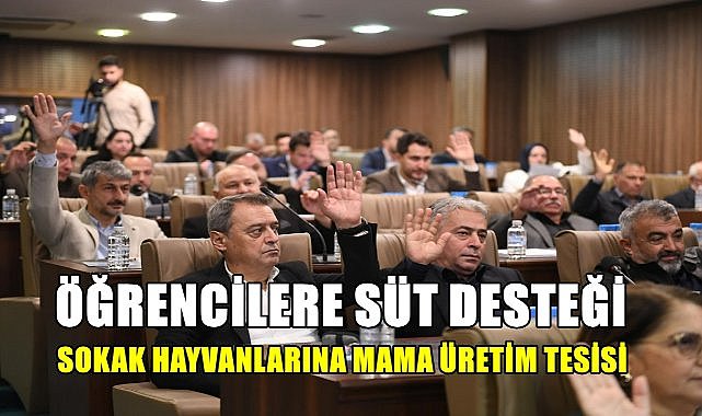 Altınordu Belediyesi&#039;nde Öğrencilere Süt, Sokak Hayvanlarına Mama Üretim Tesisi