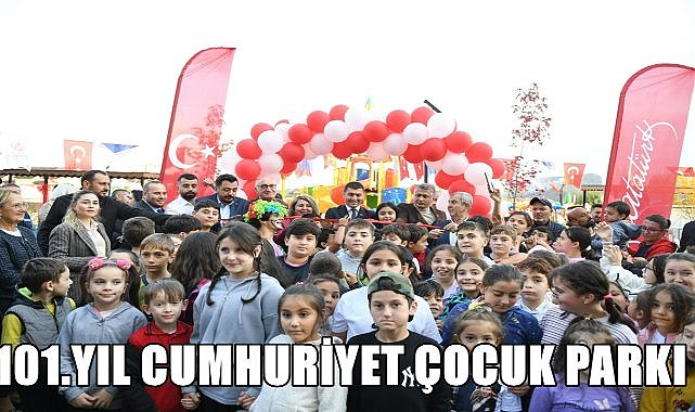 Altınordu&#039;da 101.Yıl Cumhuriyet Çocuk Parkı Şahincili Mahallesi&#039;nde Açıldı