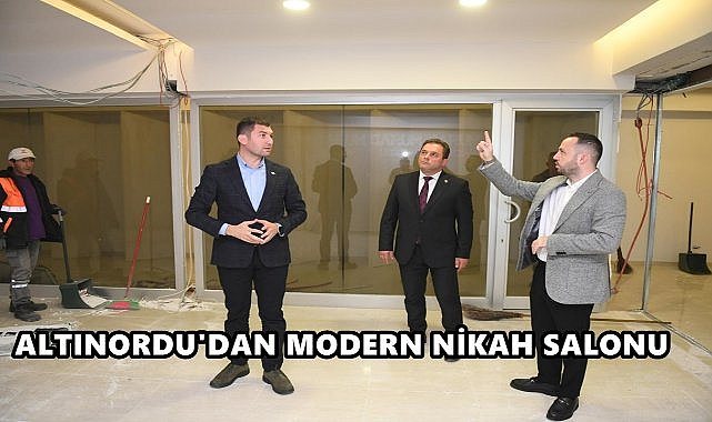 Altınordu&#039;dan Yeni Modern Nikah Salonu