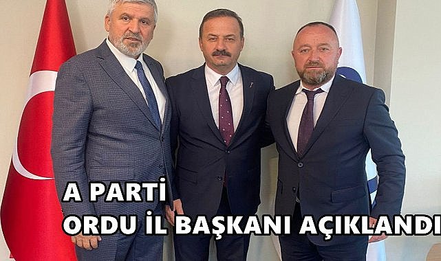 Anahtar Parti Ordu İl Başkanı İrfan Öksüz Oldu