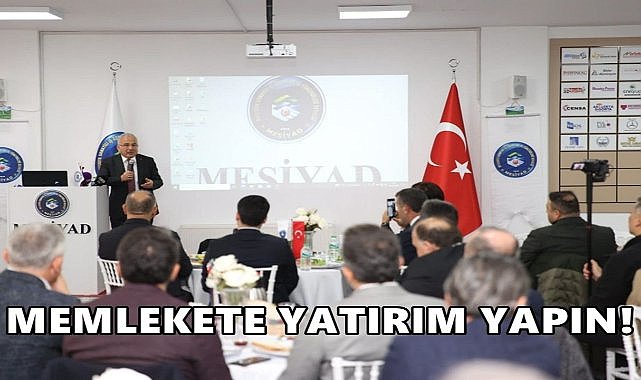 Başkan Güler&#039;den Davet Var; Memlekete Yatırım Yapın!
